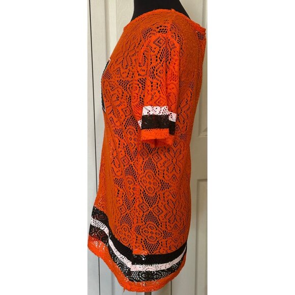 Women's Orange Oklahoma State Cowboys Graphic T-Shirt 100% Polyester Size S - Picture 13 of 13